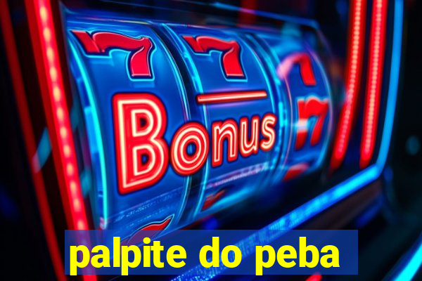 palpite do peba